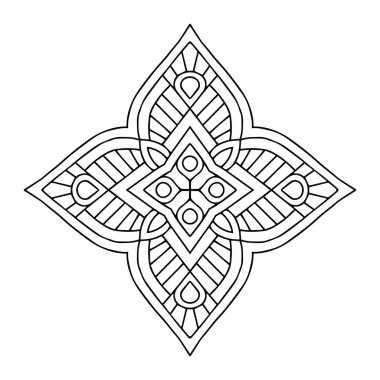 Vektör Arabesk süsleme