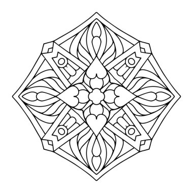 Vektör Arabesk süsleme