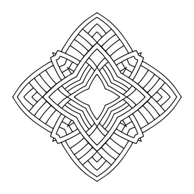 Vektör Arabesk süsleme