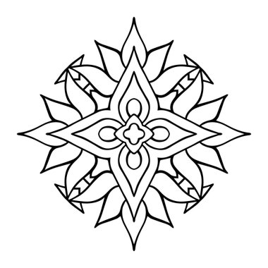 Vektör Arabesk süsleme