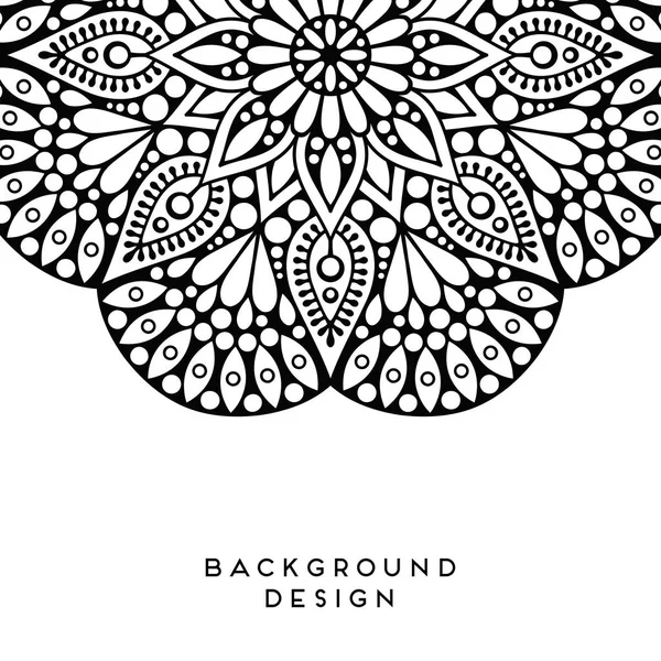 Vector mandala fondo — Vector de stock