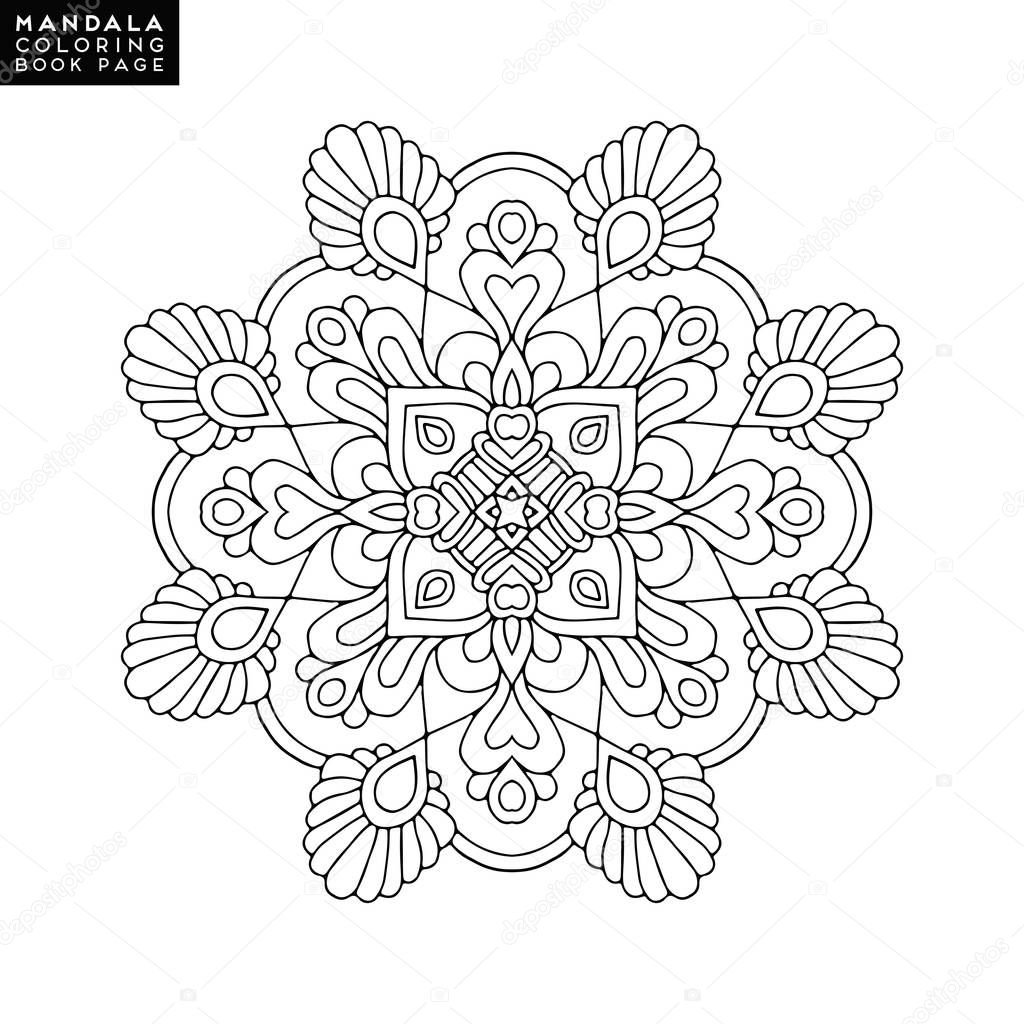 Vector mandala background