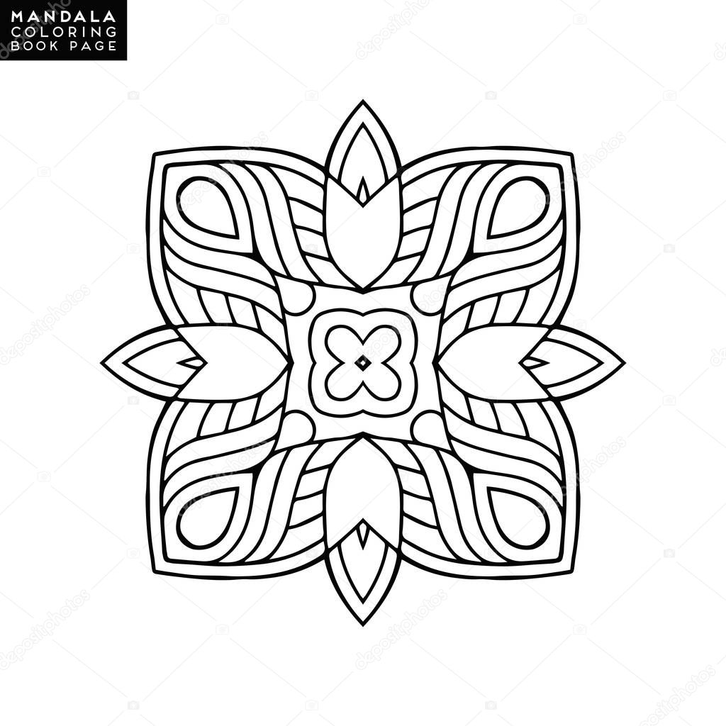 Vector mandala background