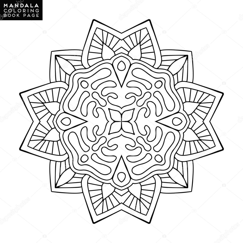 Vector mandala background