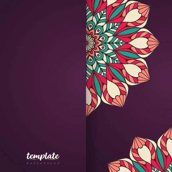 Altın rengi vektör olarak lüks mandala tasarımı