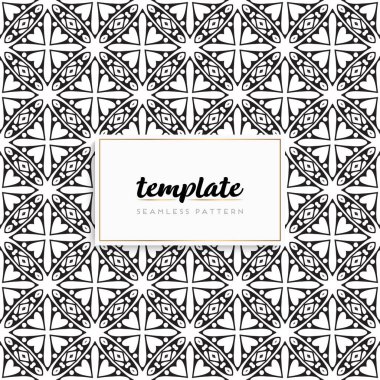 Renkli mandala pürüzsüz desen vektörü