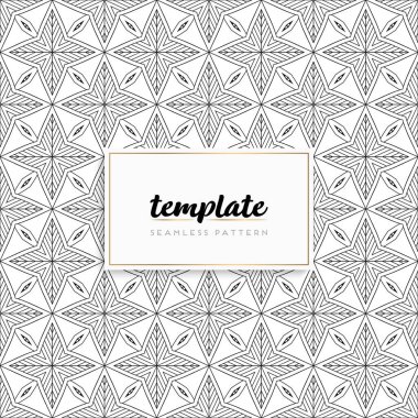 Renkli mandala pürüzsüz desen vektörü