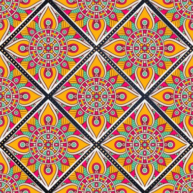 Altın rengi vektör olarak lüks mandala tasarımı