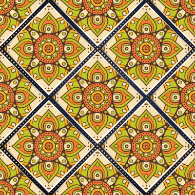 Altın rengi vektör olarak lüks mandala tasarımı