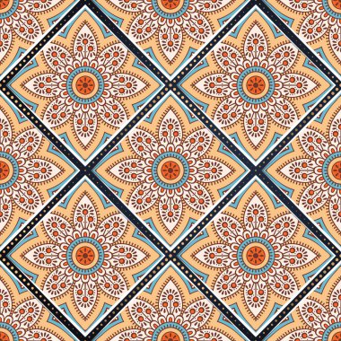 Altın rengi vektör olarak lüks mandala tasarımı