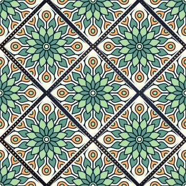 Altın rengi vektör olarak lüks mandala tasarımı