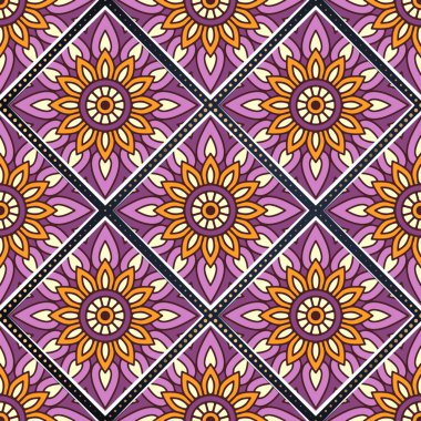 Altın rengi vektör olarak lüks mandala tasarımı