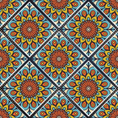 Altın rengi vektör olarak lüks mandala tasarımı