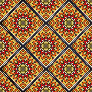 Altın rengi vektör olarak lüks mandala tasarımı