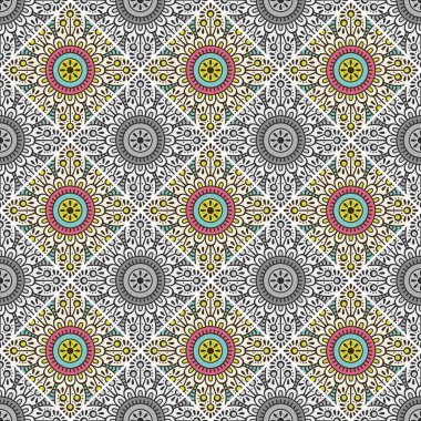Kusursuz desen. Klasik dekoratif elementler deseni