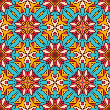 Kusursuz süs deseni. Klasik dekoratif öğeler