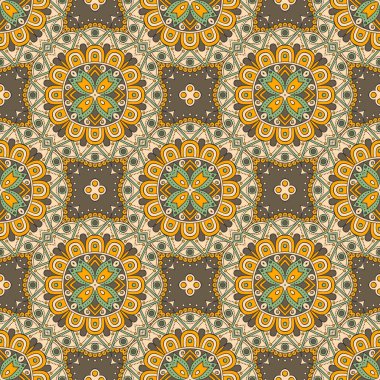 Kusursuz süs deseni. Klasik dekoratif öğeler