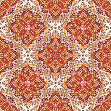 Kusursuz süs deseni. Klasik dekoratif öğeler