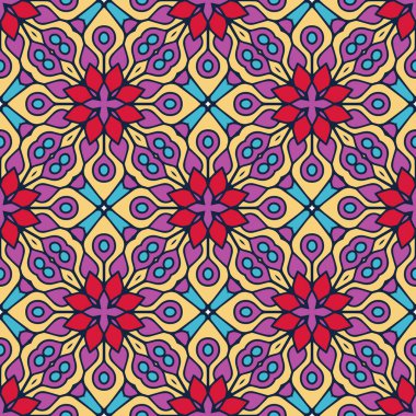 Kusursuz süs deseni. Klasik dekoratif öğeler