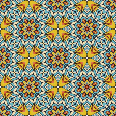 Kusursuz süs deseni. Klasik dekoratif öğeler