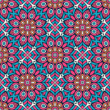 Kusursuz süs deseni. Klasik dekoratif öğeler