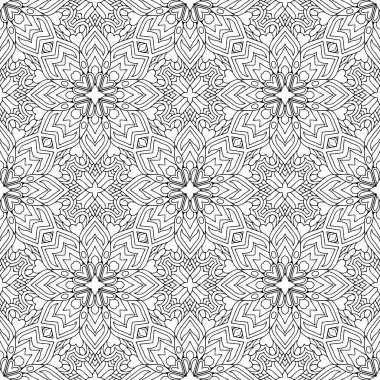 Kusursuz süs deseni. Klasik dekoratif öğeler