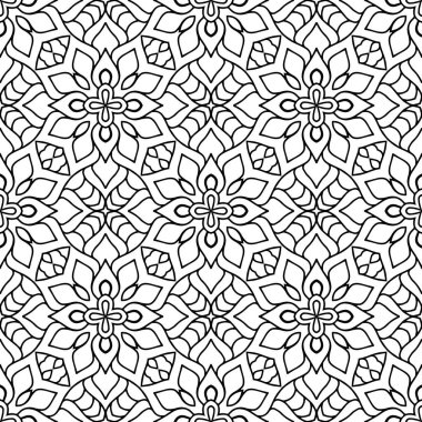 Kusursuz süs deseni. Klasik dekoratif öğeler