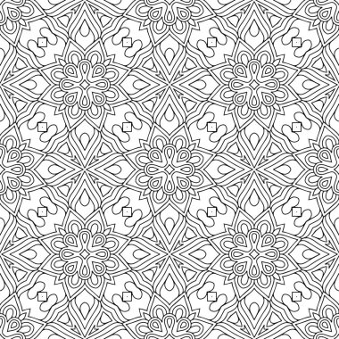 Kusursuz süs deseni. Klasik dekoratif öğeler