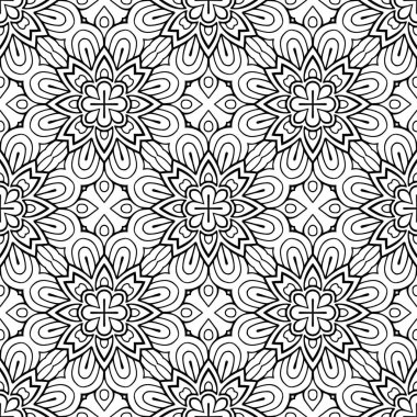 Kusursuz süs deseni. Klasik dekoratif öğeler
