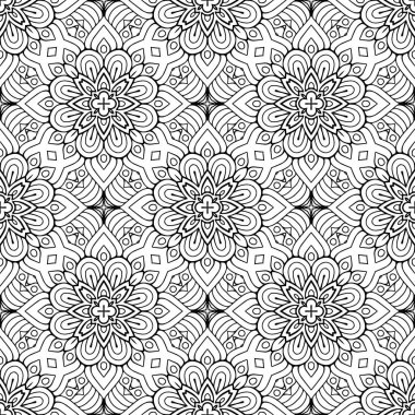 Kusursuz süs deseni. Klasik dekoratif öğeler