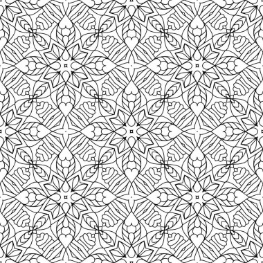 Kusursuz süs deseni. Klasik dekoratif öğeler