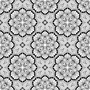 Kusursuz süs deseni. Klasik dekoratif öğeler