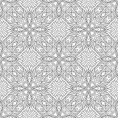 Kusursuz süs deseni. Klasik dekoratif öğeler