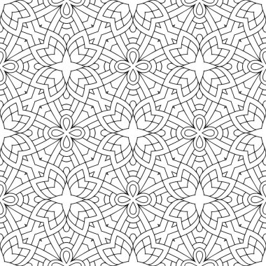 Kusursuz süs deseni. Klasik dekoratif öğeler