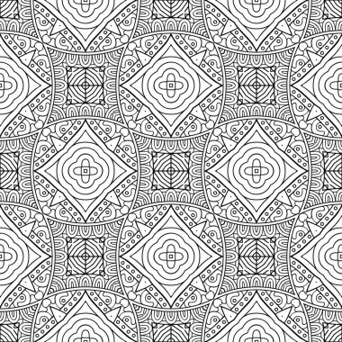 Kusursuz süs deseni. Klasik dekoratif öğeler