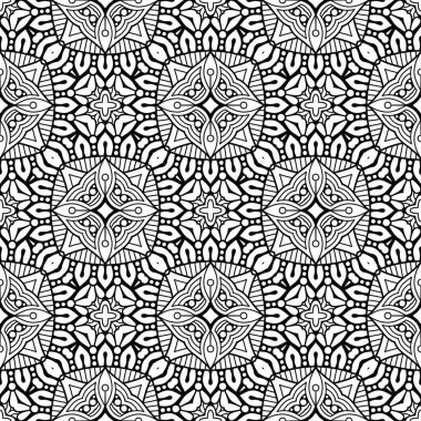 Kusursuz süs deseni. Klasik dekoratif öğeler