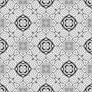 Kusursuz süs deseni. Klasik dekoratif öğeler