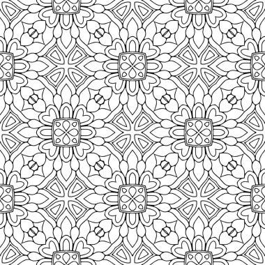 Kusursuz süs deseni. Klasik dekoratif öğeler