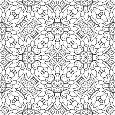 Kusursuz süs deseni. Klasik dekoratif öğeler