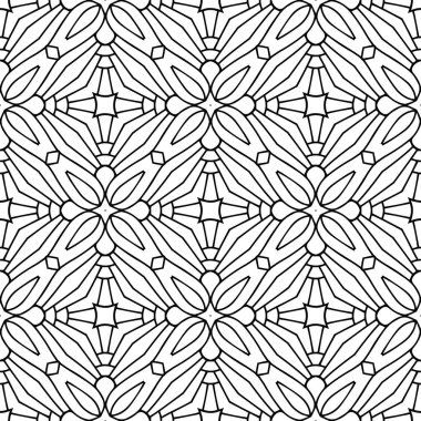 Kusursuz süs deseni. Klasik dekoratif öğeler