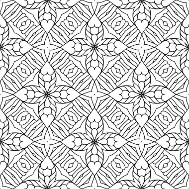 Kusursuz süs deseni. Klasik dekoratif öğeler