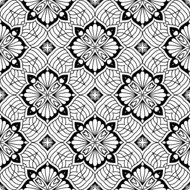 Kusursuz süs deseni. Klasik dekoratif öğeler