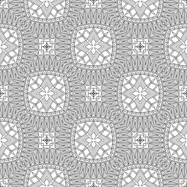 Kusursuz süs deseni. Klasik dekoratif öğeler