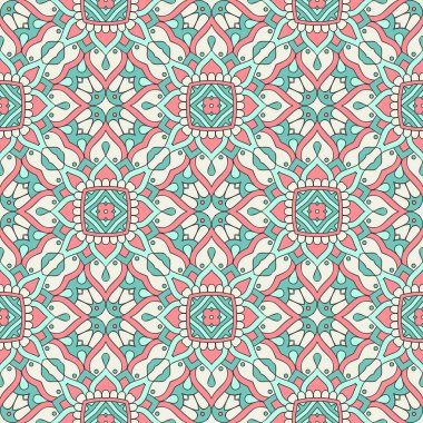 Kusursuz desen. Klasik dekoratif öğeler