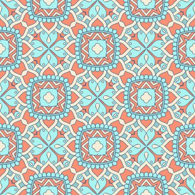 Kusursuz desen. Klasik dekoratif öğeler