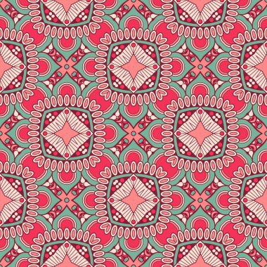 Kusursuz desen. Klasik dekoratif öğeler