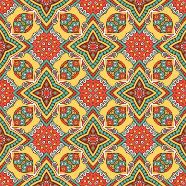 Kusursuz desen. Klasik dekoratif öğeler