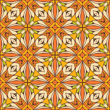 Kusursuz desen. Klasik dekoratif öğeler