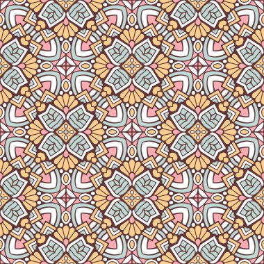 Kusursuz desen. Klasik dekoratif öğeler