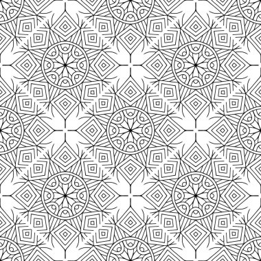 Tek renkli renk vektöründe lüks mandala tasarım arka planı